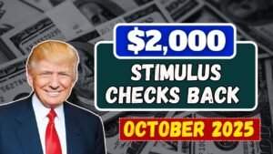 $2,000 Stimulus Checks Back on the Table? Trump’s Bold Proposal Explained