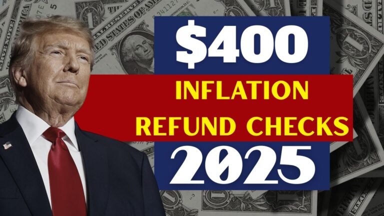 $400 Inflation Refund Checks Announced for Everyone
