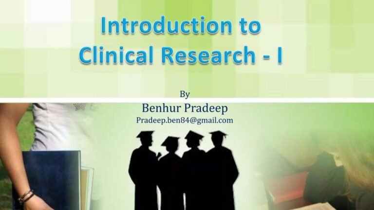 Introduction to Clinical Research: Beginner Tips for Medical Students