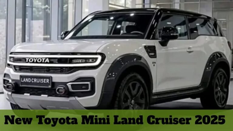 New Toyota Mini Land Cruiser 2025 – Compact SUV with Bold Design & Advanced Features!